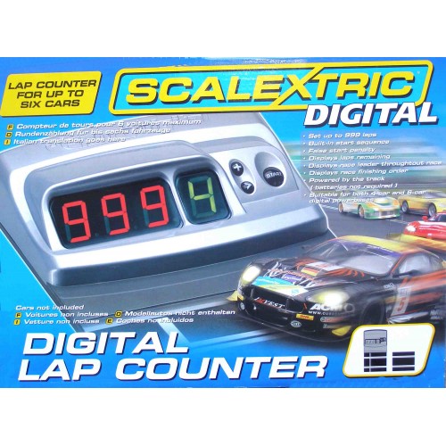 Scalextric C7039 1/32 Digital Lap Counter Slot Car Track 
