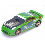 SCALEXTRIC NISSAN 350Z PIONEER GREEN DRIFT CAR C2671