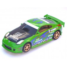 SCALEXTRIC NISSAN 350Z PIONEER GREEN DRIFT CAR C2671