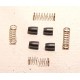 HORNBY BRUSHES (X8026 was S8319) and SPRINGS (X8027) TWO x PAIRS 